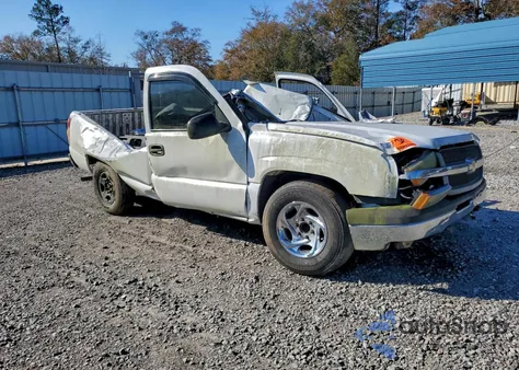 2003 Chevrolet Silverado C1500 из США, поврежденный, VIN 1GCEC14X63Z207471
